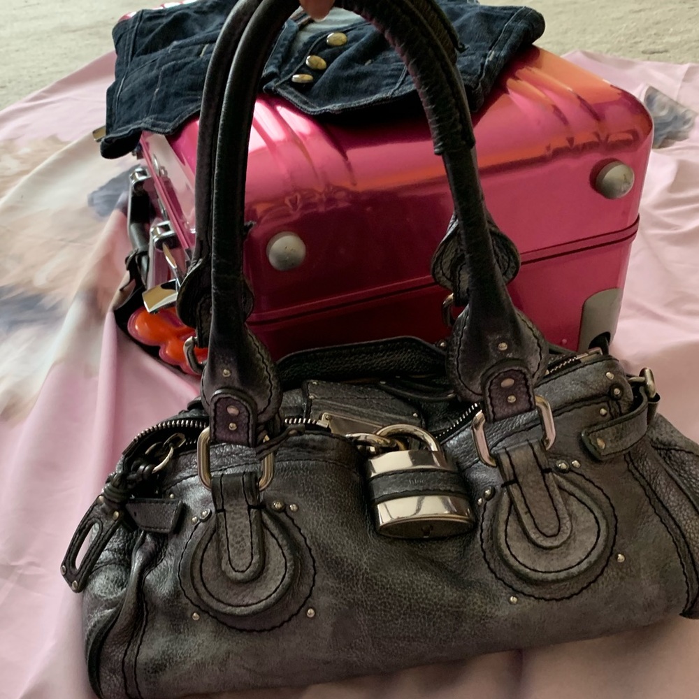 Chloe Paddington Limited Edition Metallic Bag - Picture 3 of 8